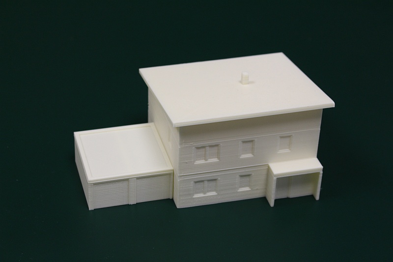 fertiges Modell vom Haus